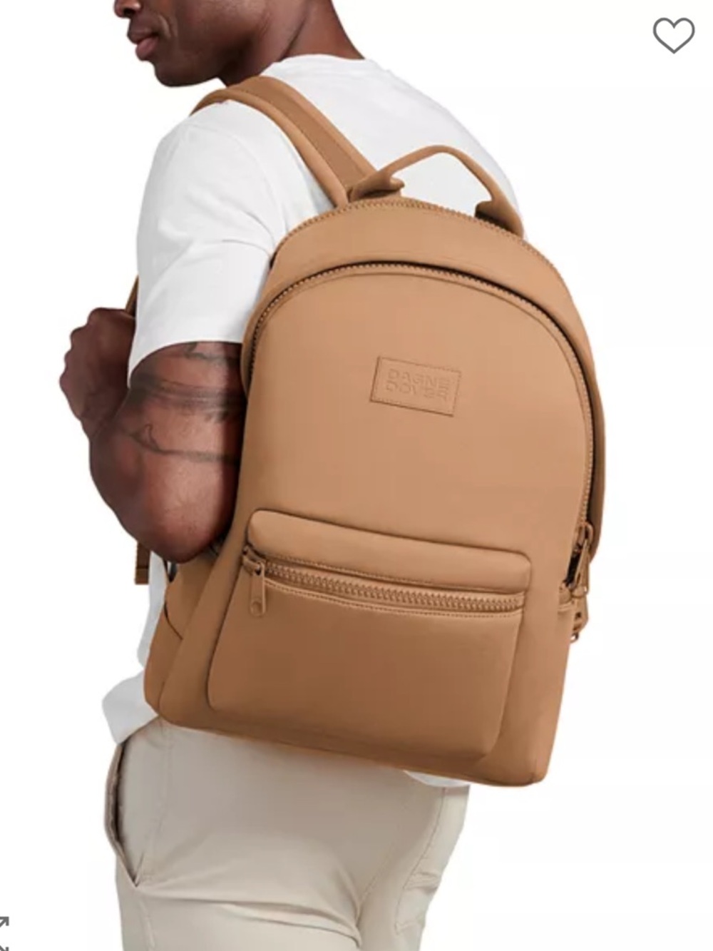 Dagne Dover Dakota Backpack Large in Black (Storm) - Picture 4 of 16